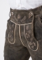 Preview: Lederhose "Reinheitsgebot" - dunkelbraun